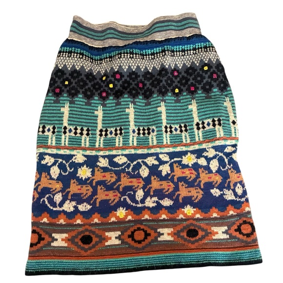 Anthropologie Dresses & Skirts - HWR Anthropologie llama skirt-small
